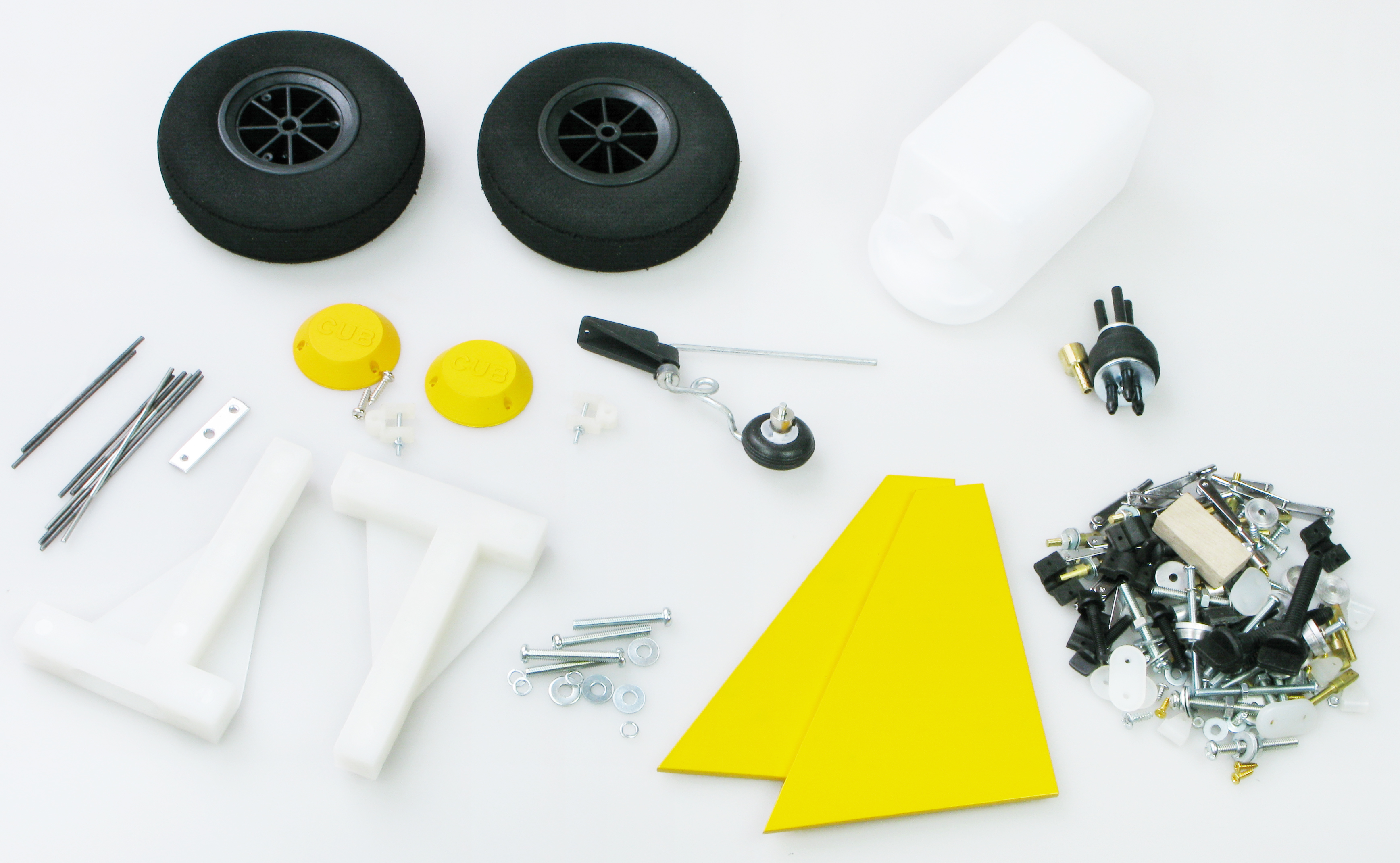 J-3 Piper Cub Wheel & Hardware Pack (for SEA-87)