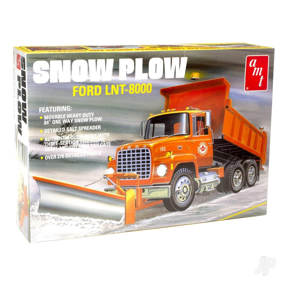 1:25 Ford LNT-8000 Snow Plow-3