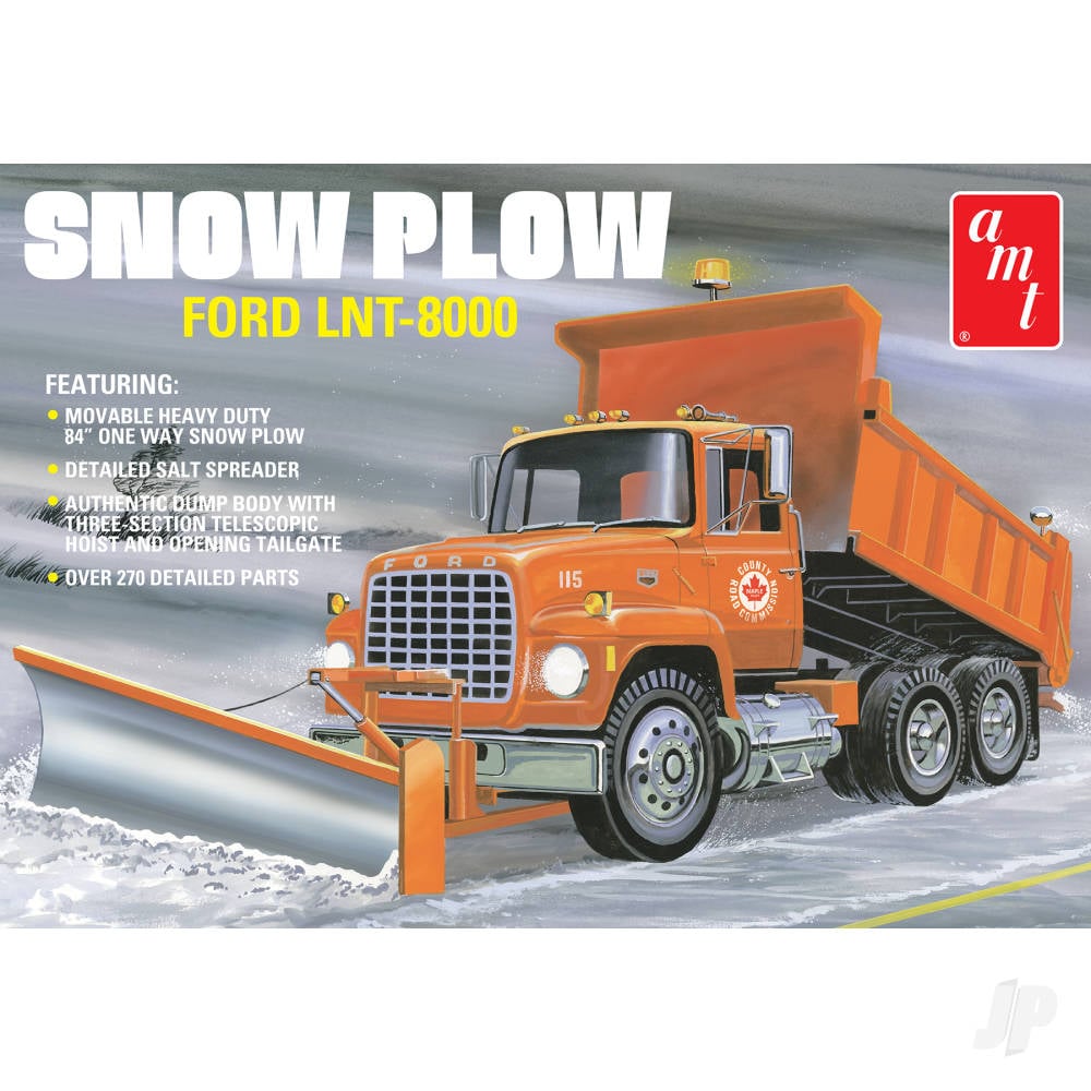 1:25 Ford LNT-8000 Snow Plow-7