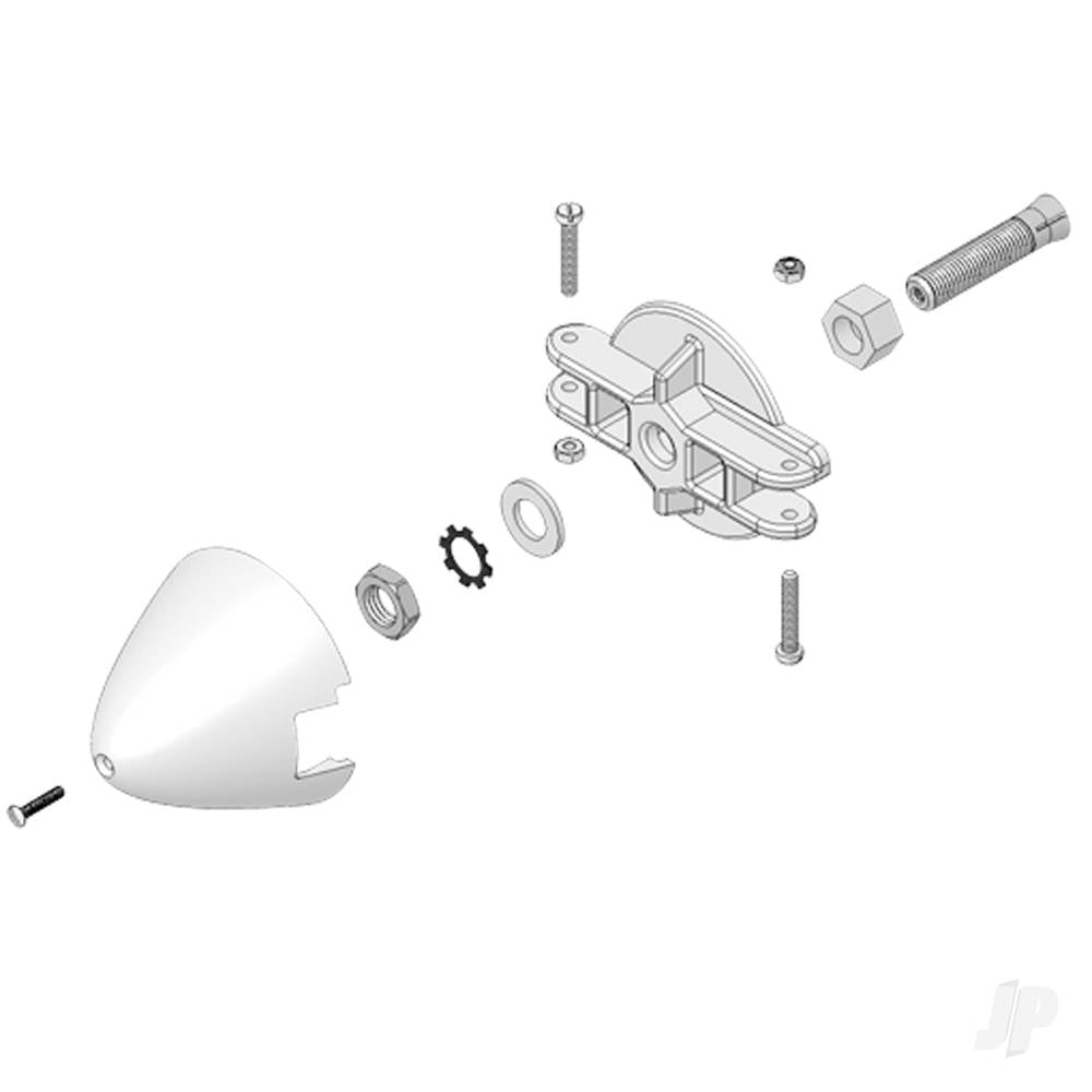 Driver Blade Support and Spinner