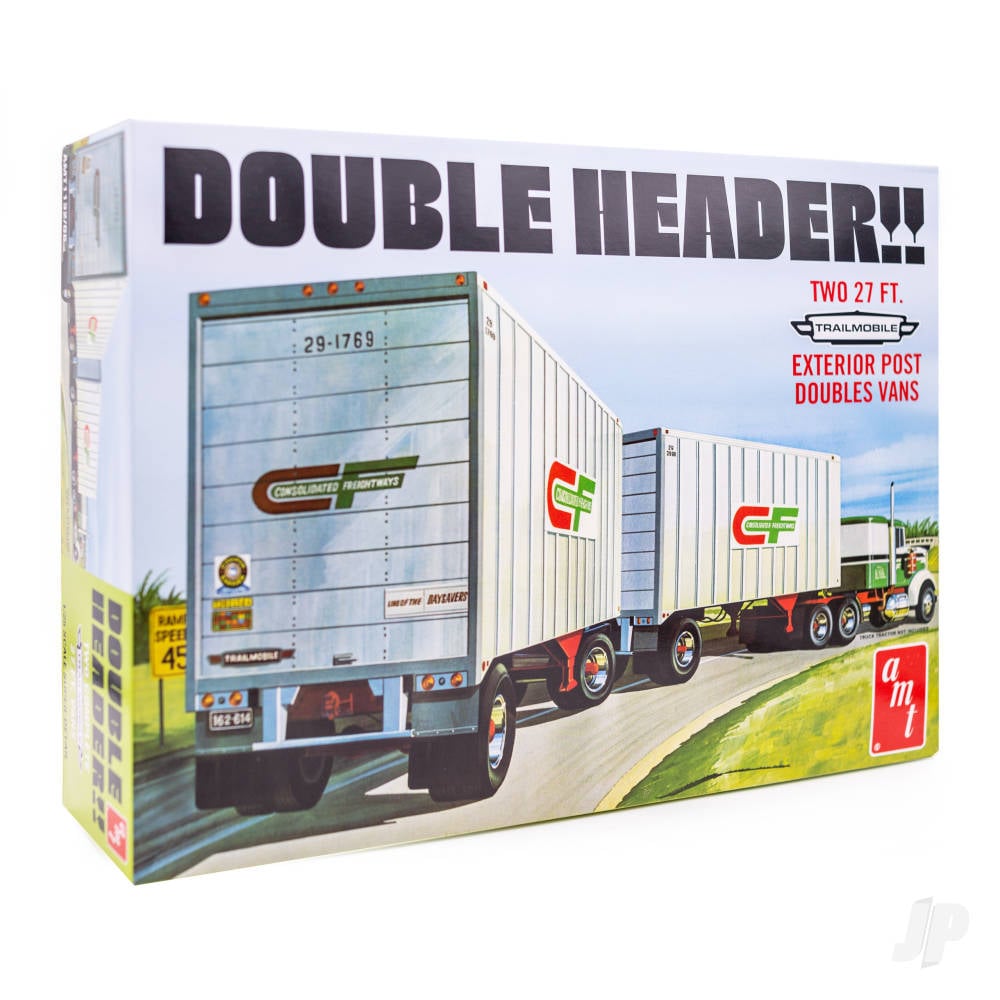 Double Header Tandem Van Trailers-3