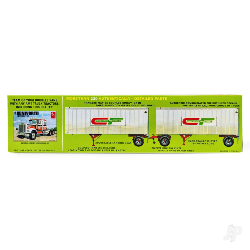 Double Header Tandem Van Trailers-4