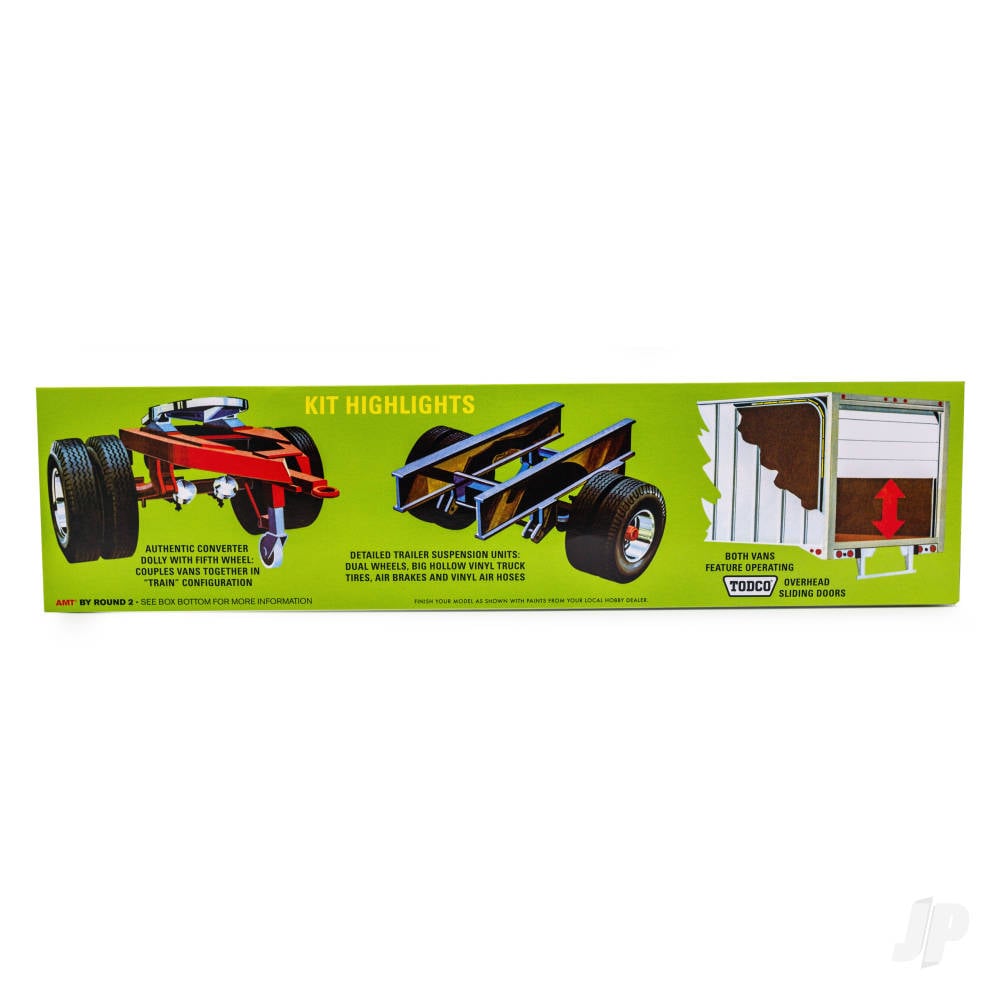 Double Header Tandem Van Trailers-5