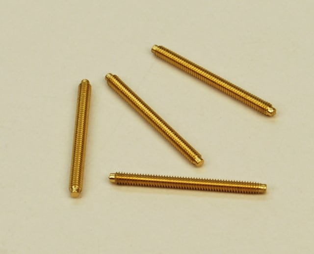 Sl17 Threaded Brass Rod 1.0ins M2 (4x10)