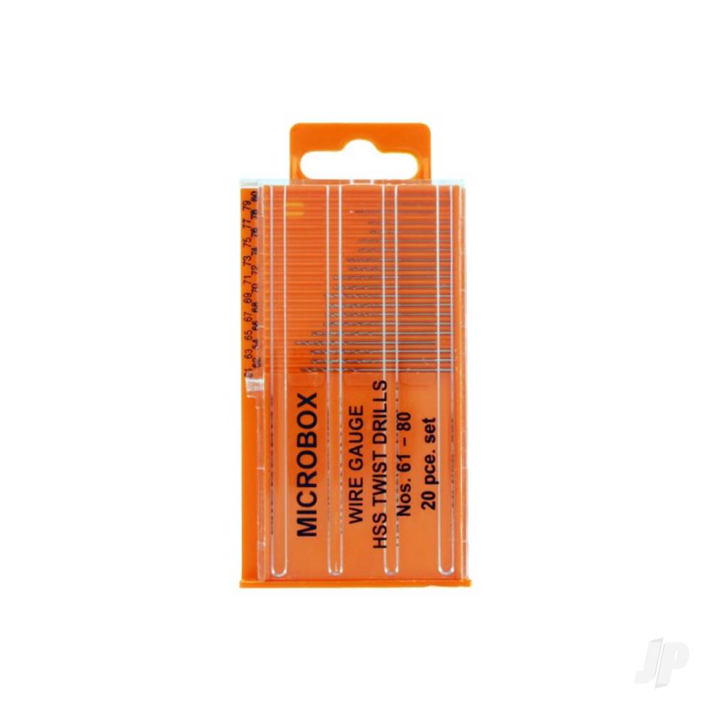 Microbox Drill Set 61-80 (20) (PDR4004)