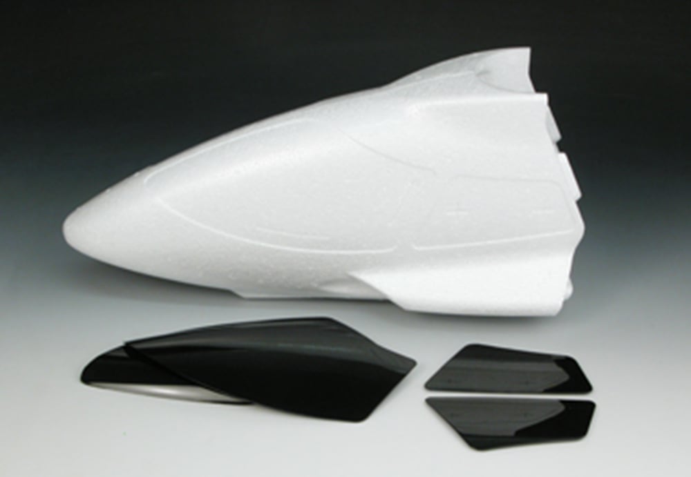 Fuselage front + glazing FunCopter