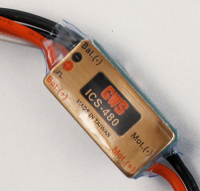 ICS-480 Speed Controller (25A) 5-8 Cells BEC-2