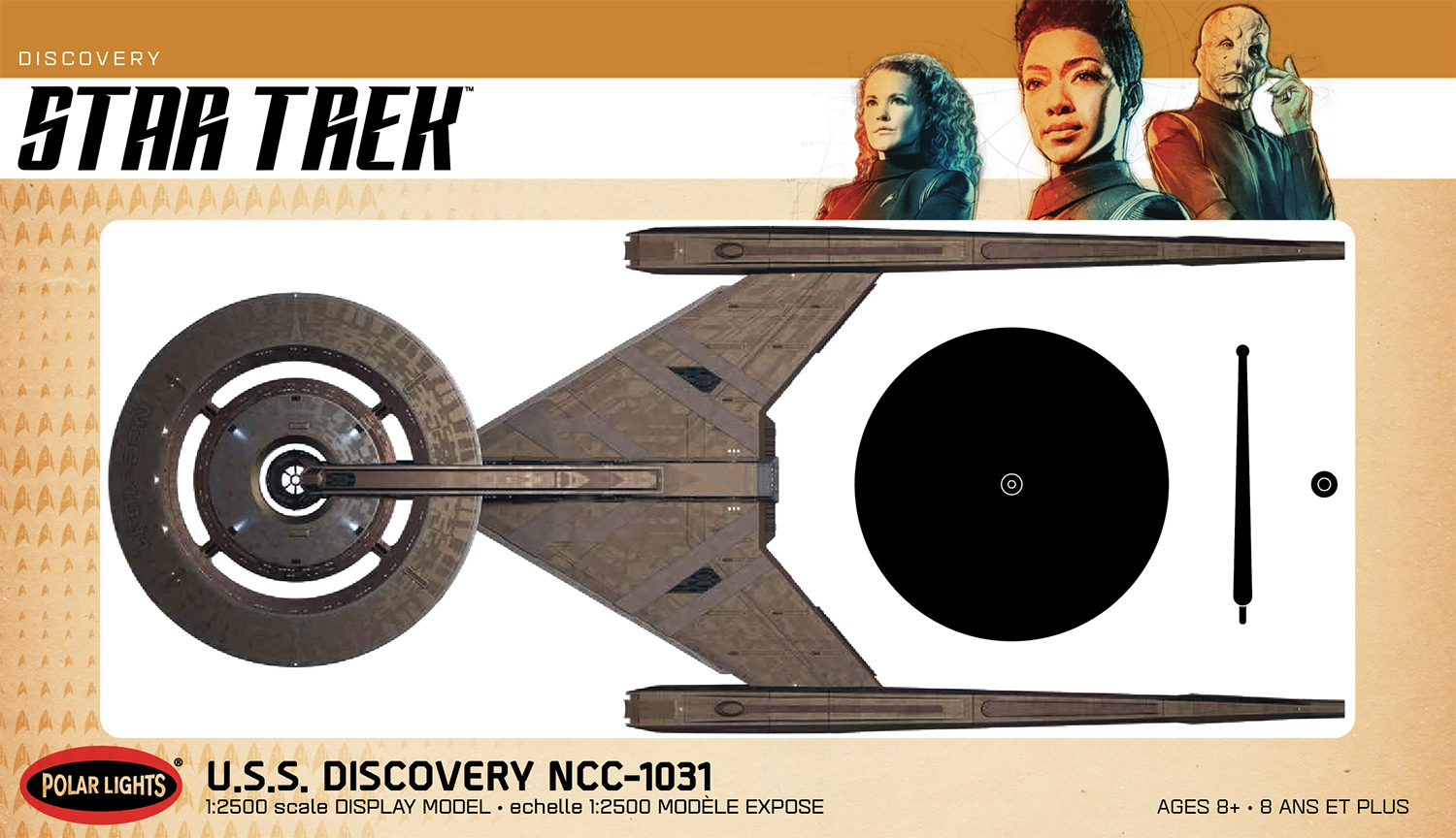 Star Trek Discovery U.S.S. Discovery Prebuilt Display Model 2T