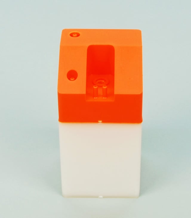 SL88D 11oz Square Fuel Tank (Orange)