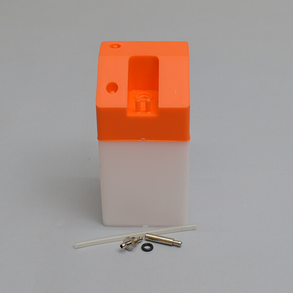 SL88D 11oz Square Fuel Tank (Orange)-2