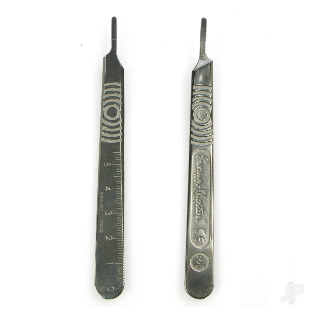 Surgical Knife Handle No 3 Metal Swann Morton