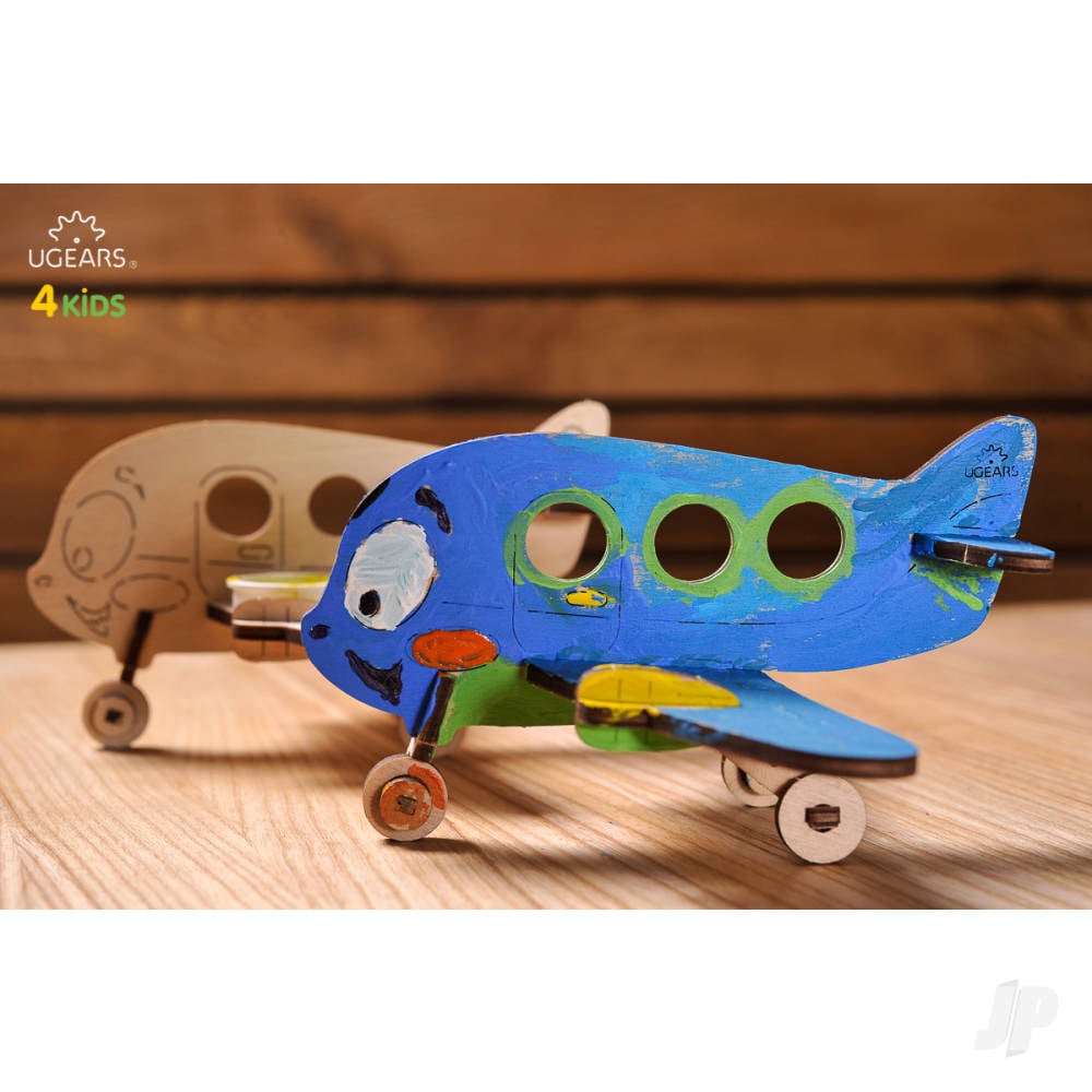 3D Colouring Model Airplane-2