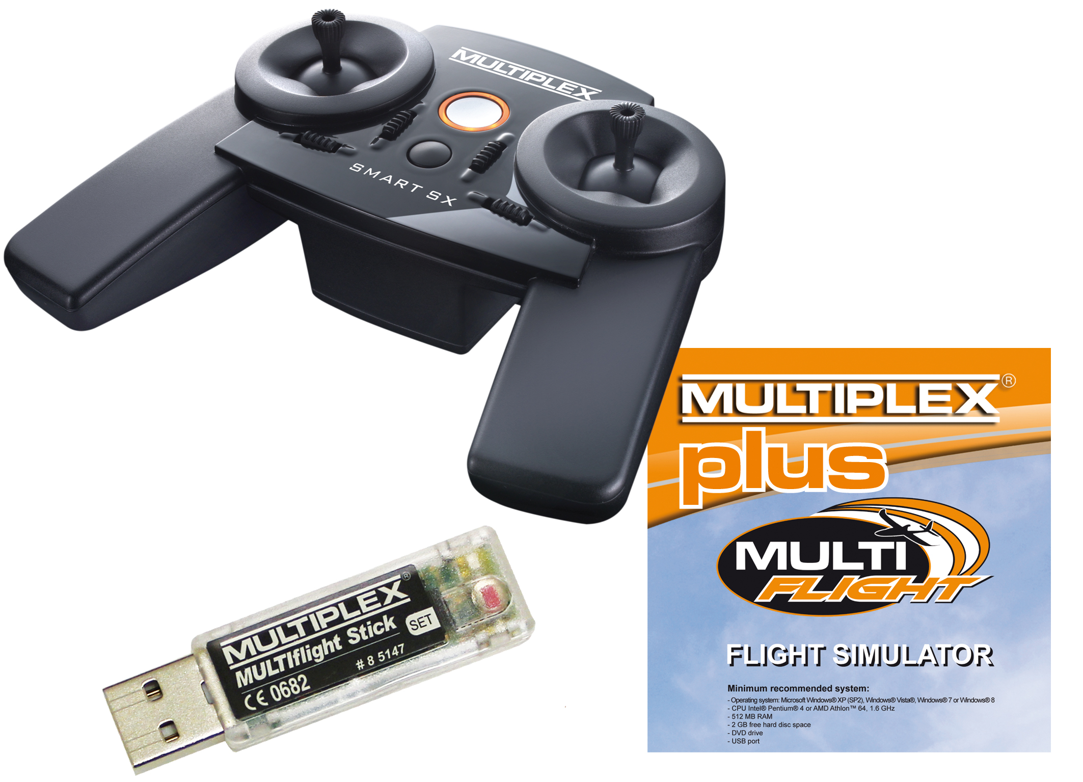 MULTIflight PLUS Set with SMART SX 6 (Mode 2+4) 15305