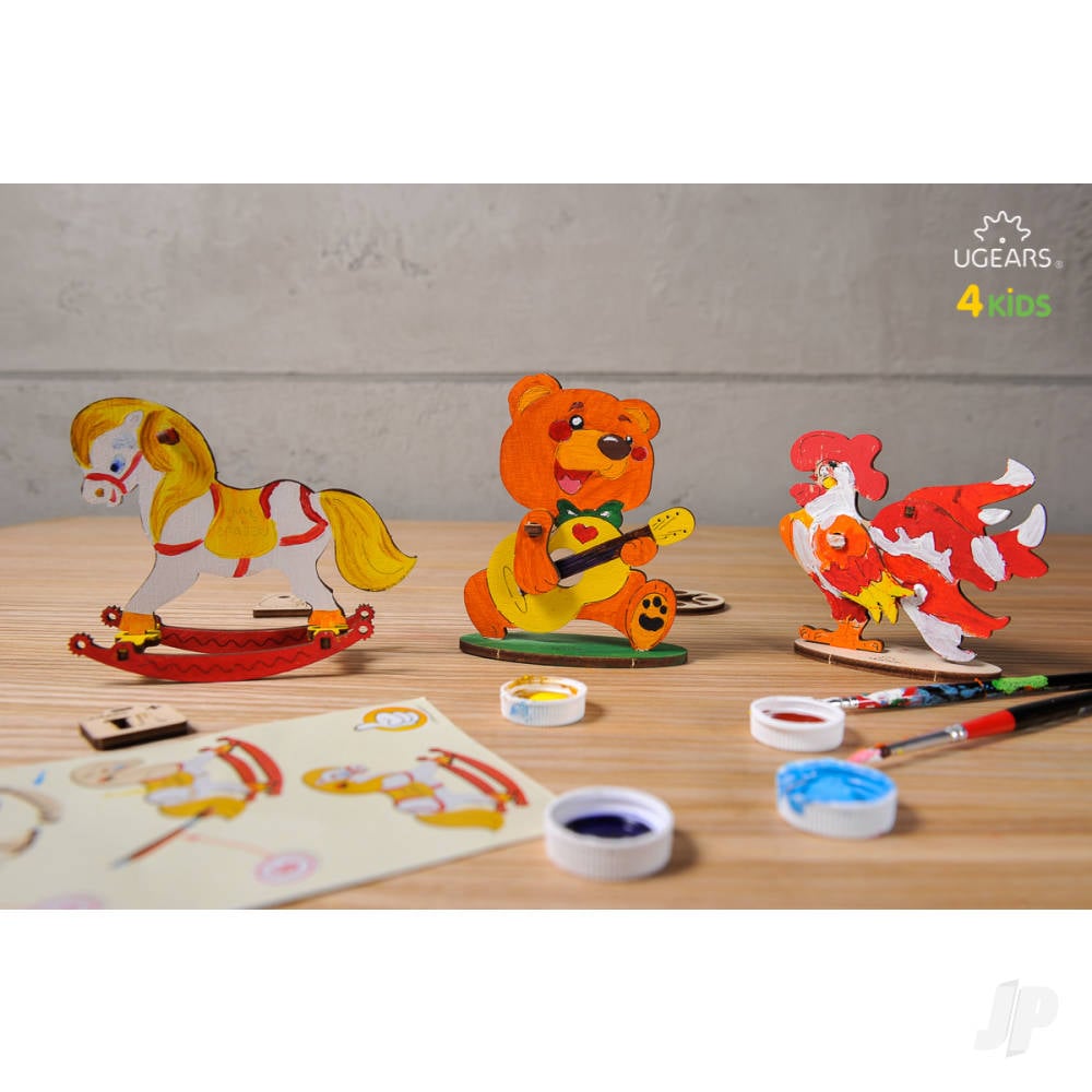 3D Colouring Model Bear-cub-5