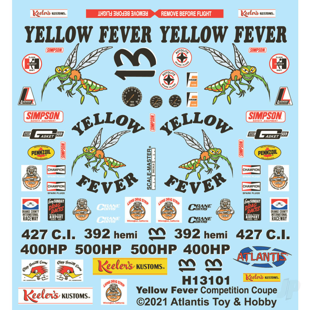 Yellow Fever Dragster Keelers Kustoms-4