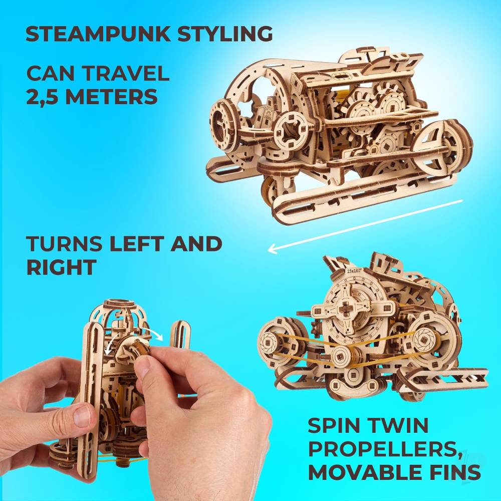 Steampunk Submarine-8