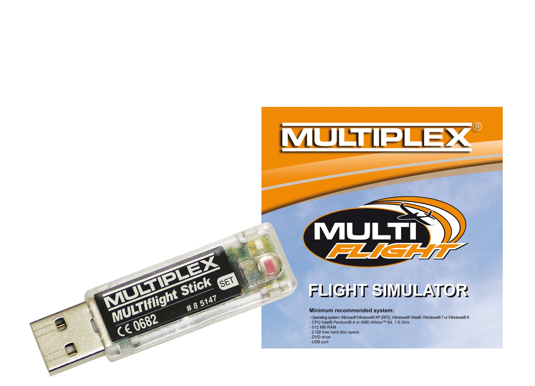 MULTIflight Sim USB Stick & Cd 85147