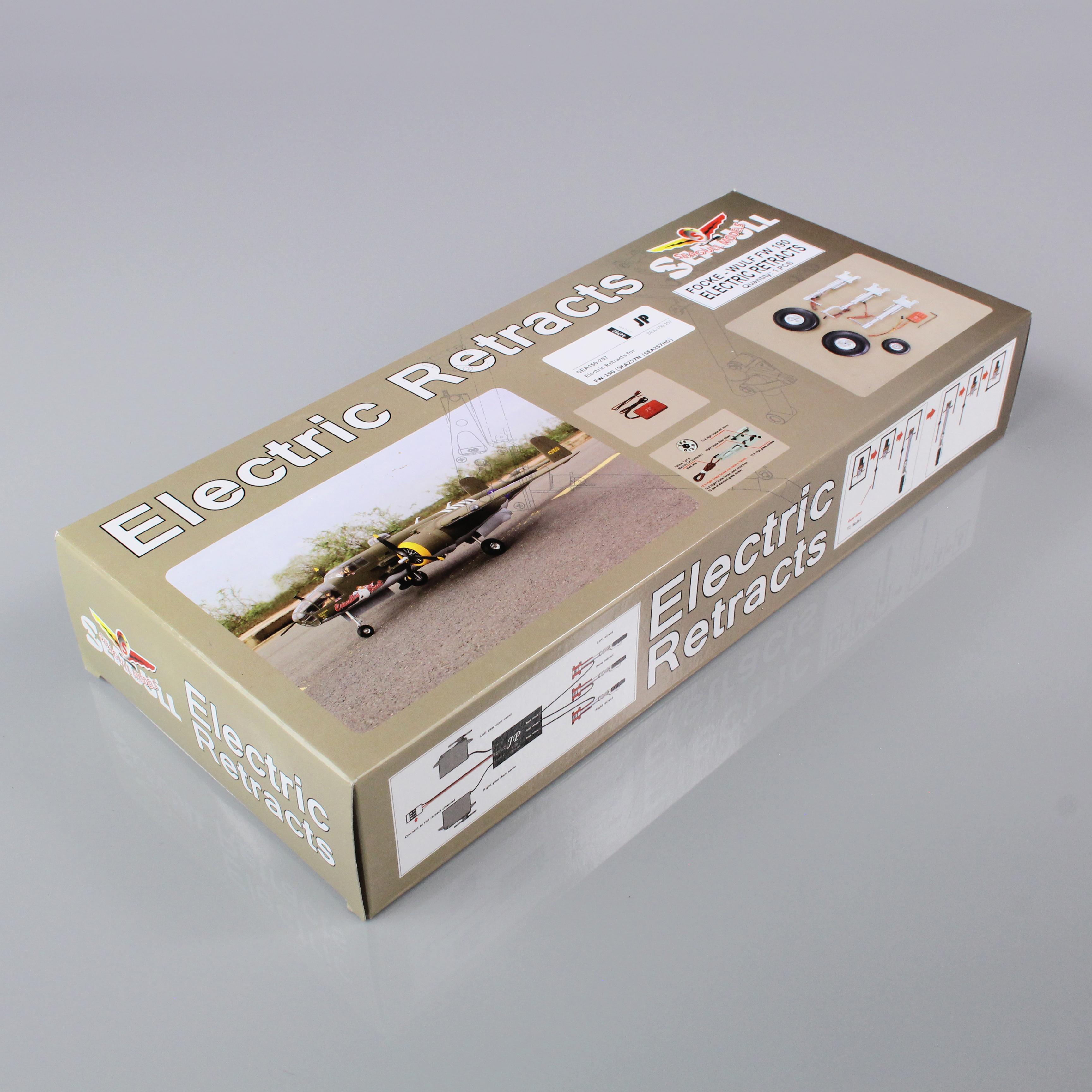 Electric Retracts for FW-190 (SEA257N /SEA257NG)-2
