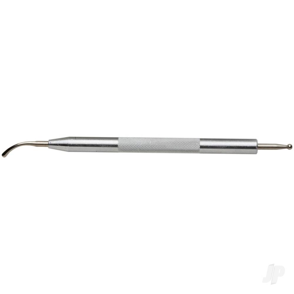 Double Ended Burnisher (Fixed .125in Ball and .125in Spoon Tips) (Carded)-2