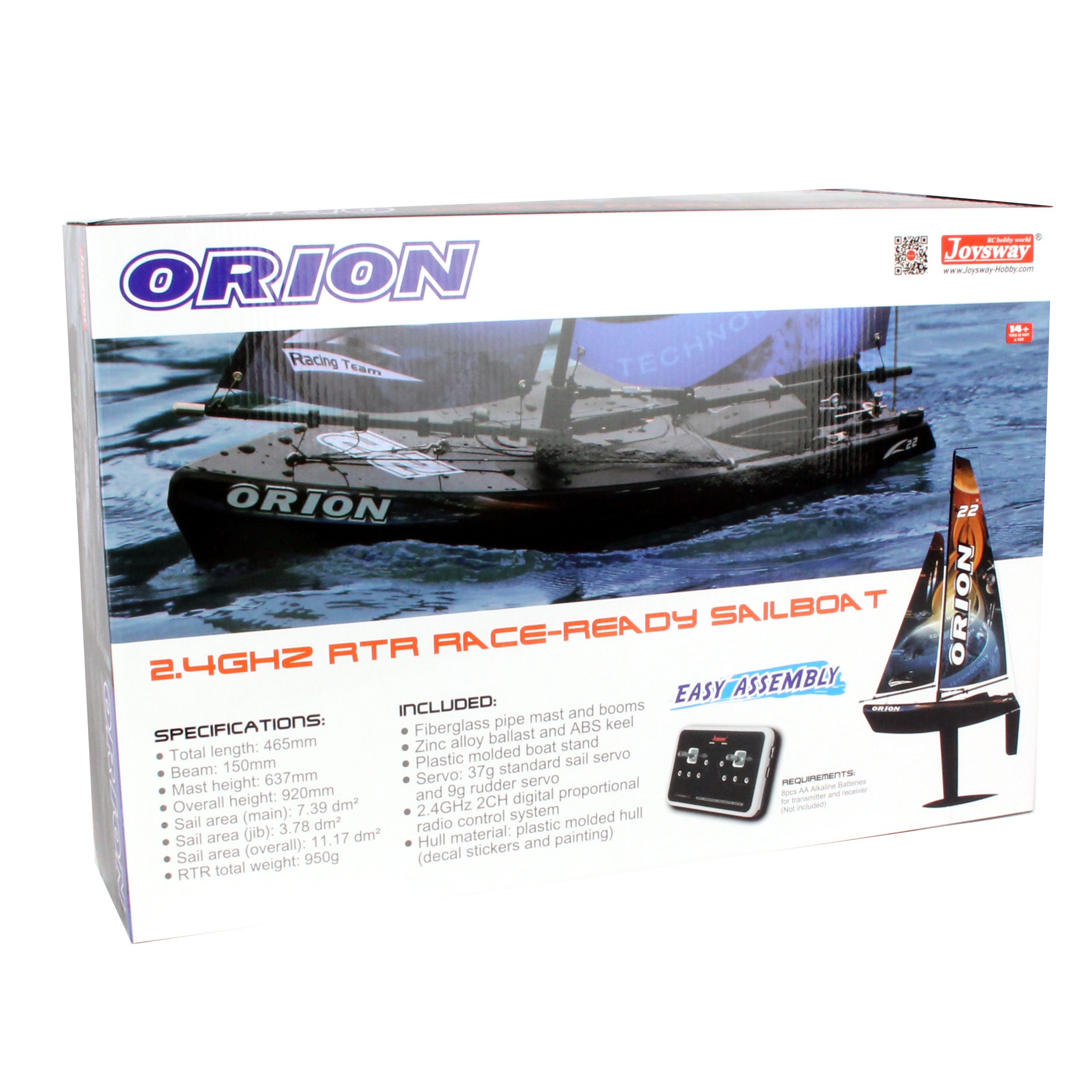 Orion V2 Sailboat 2.4GHz RTR-9