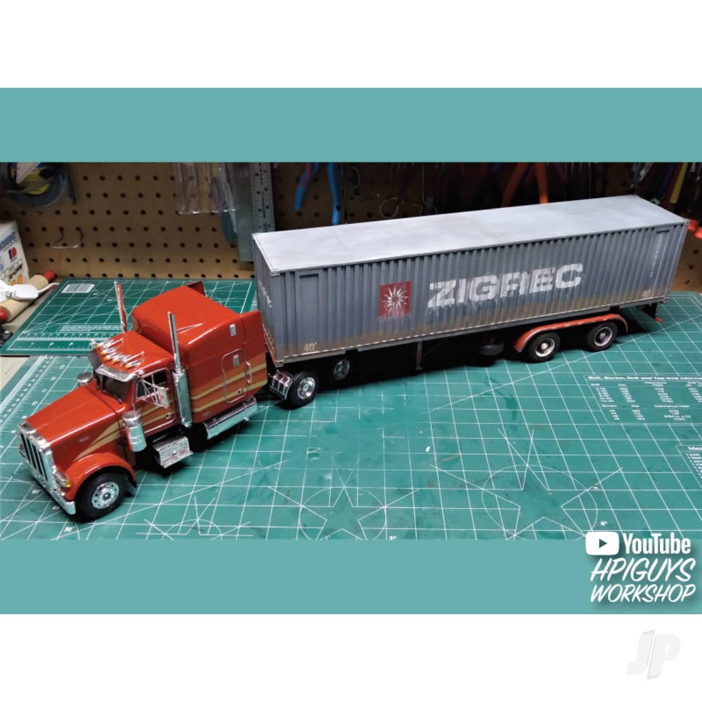 1:25 40ft Semi Container Trailer-6