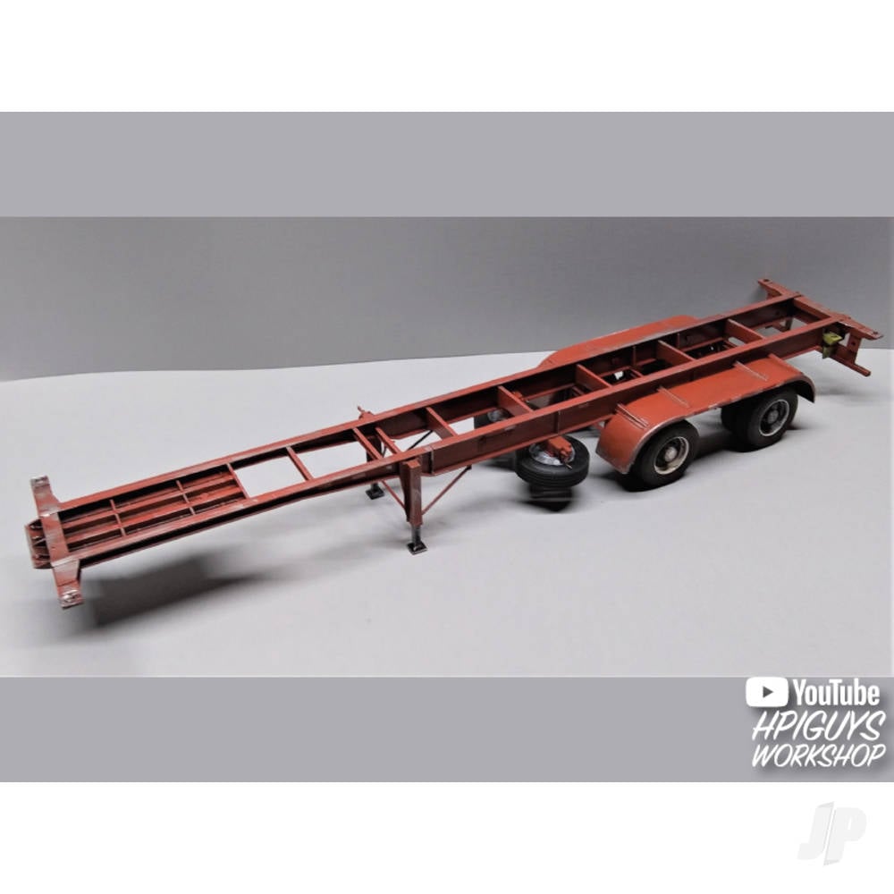 1:25 40ft Semi Container Trailer-8