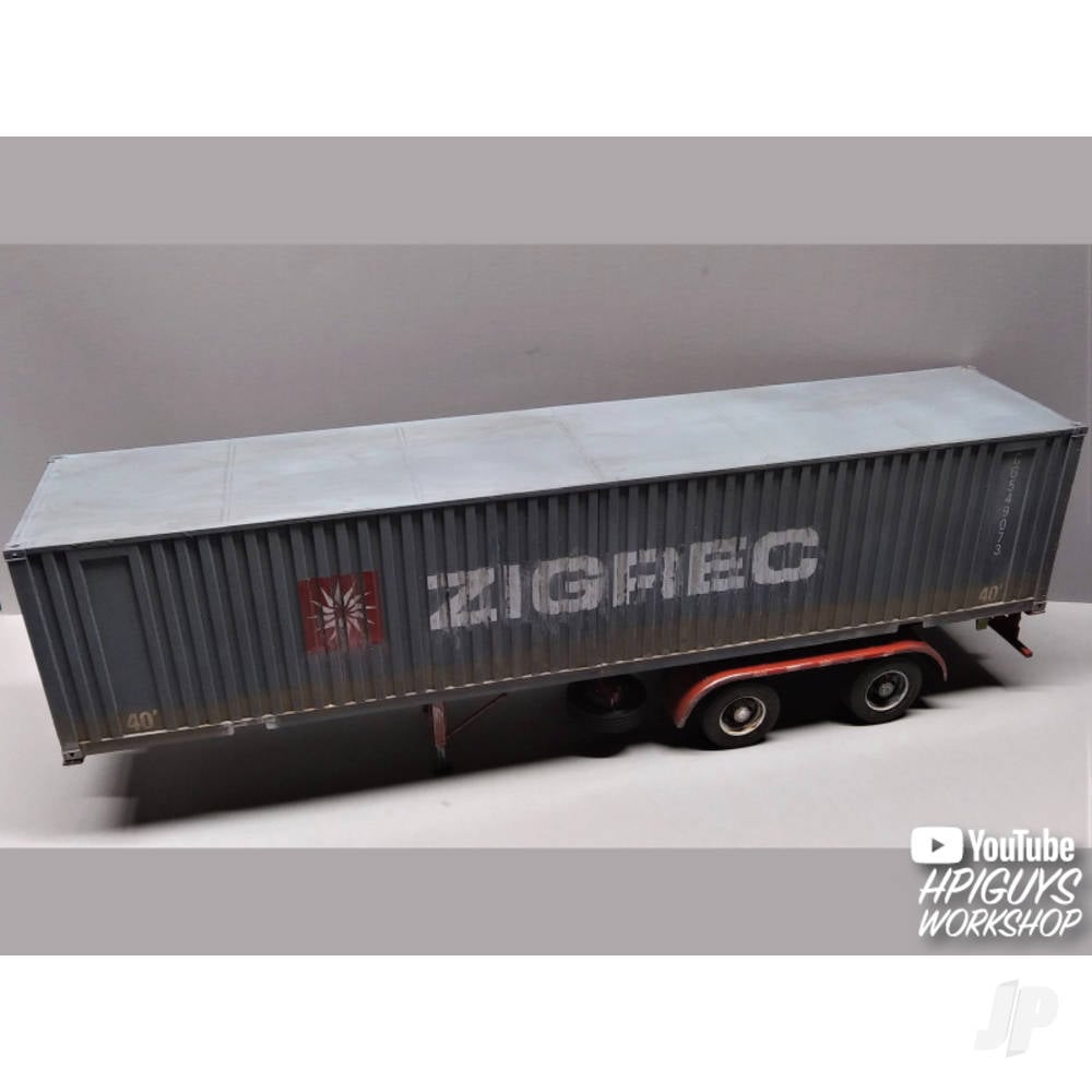 1:25 40ft Semi Container Trailer-12
