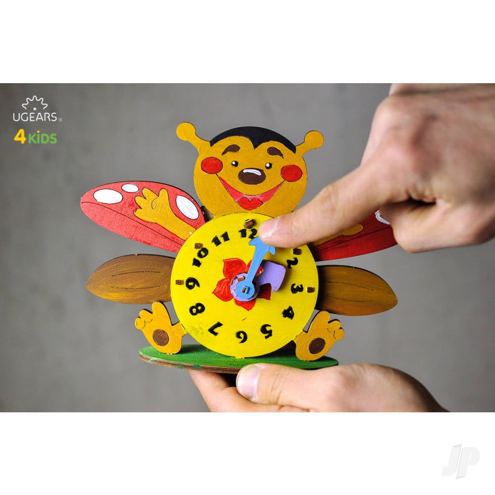 3D Colouring Model Clock-2