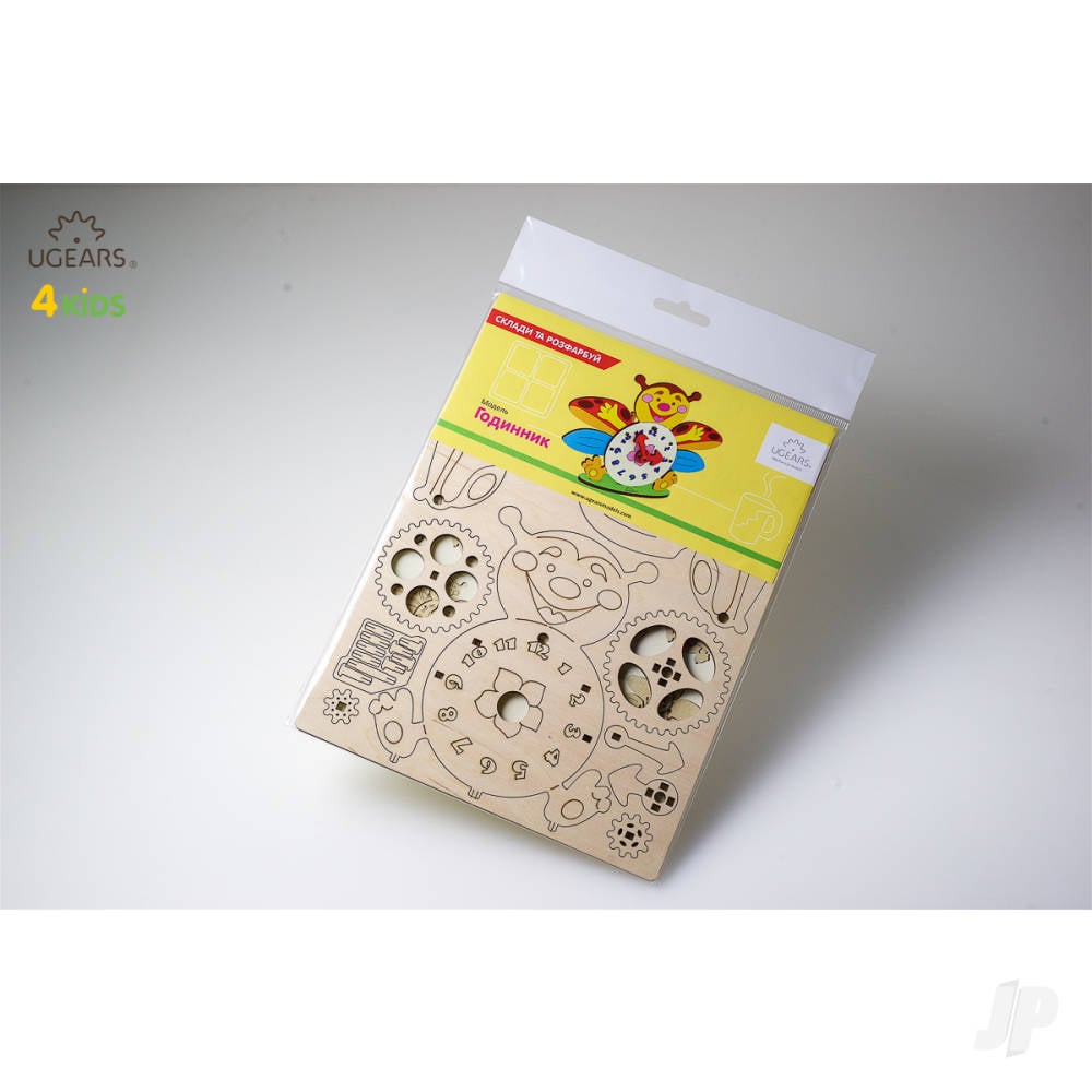 3D Colouring Model Clock-6
