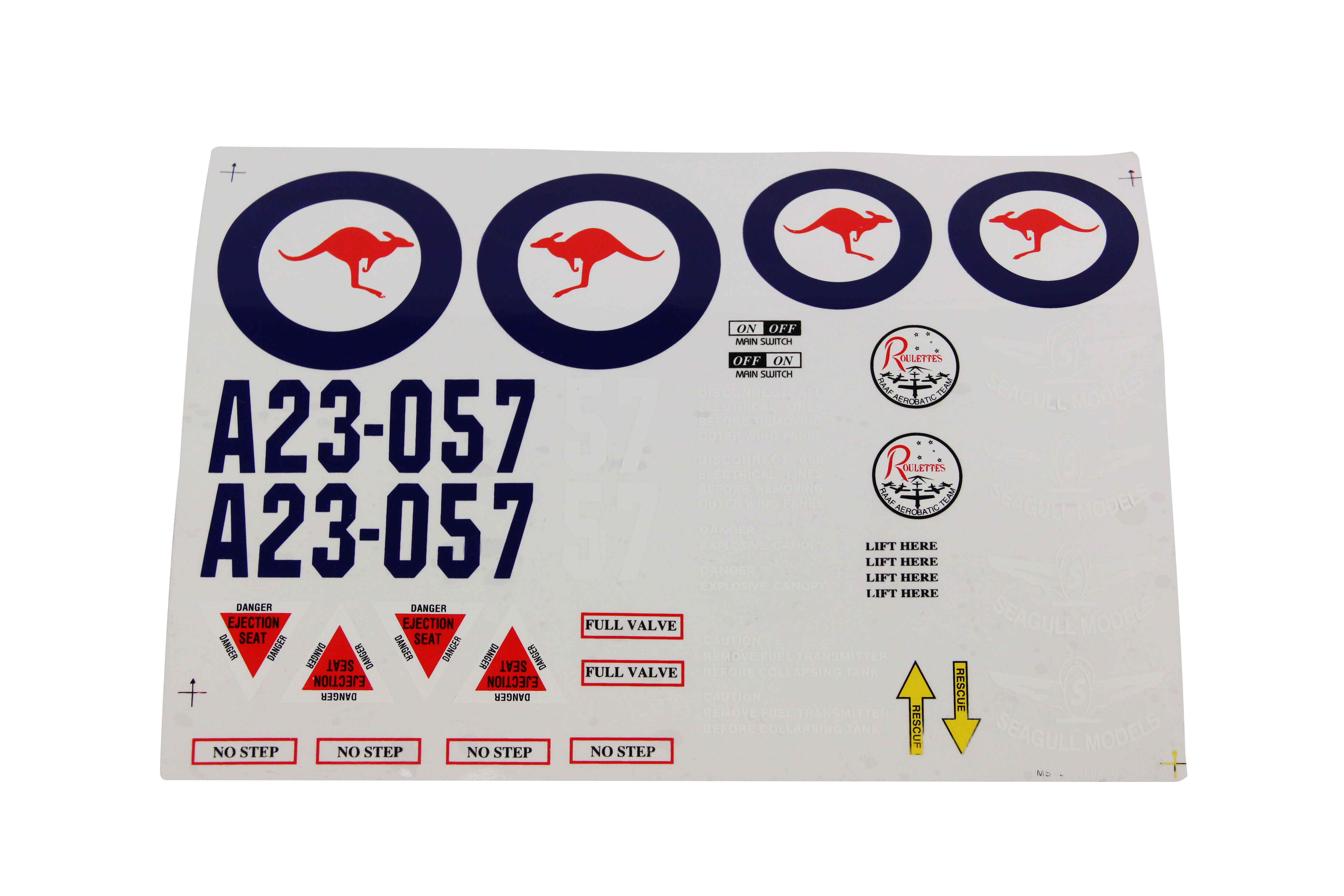 PC-9 Pilatus Decal Set (for SEA-12)