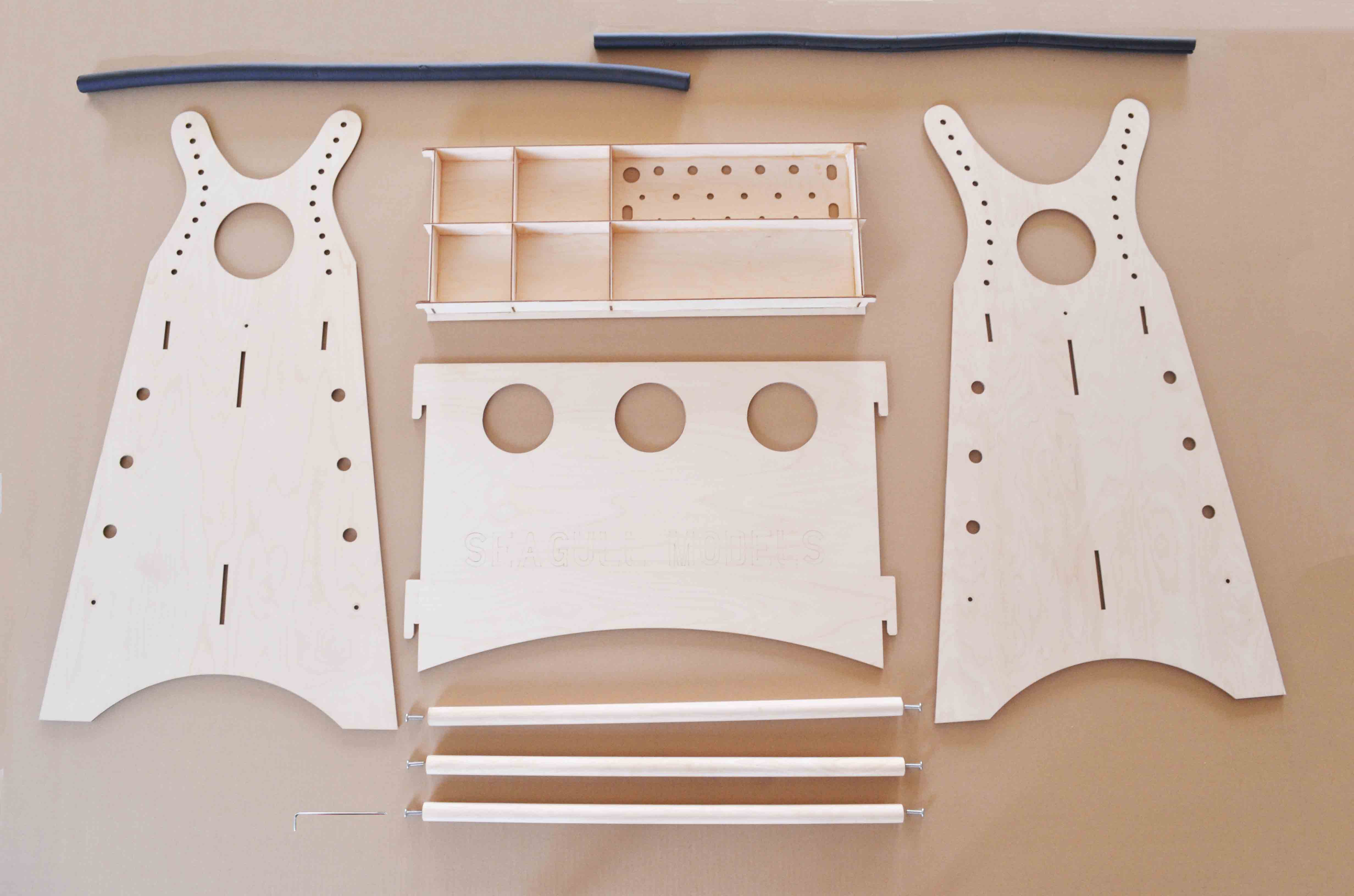 Folding Airplane Field and Workshop Stand-6
