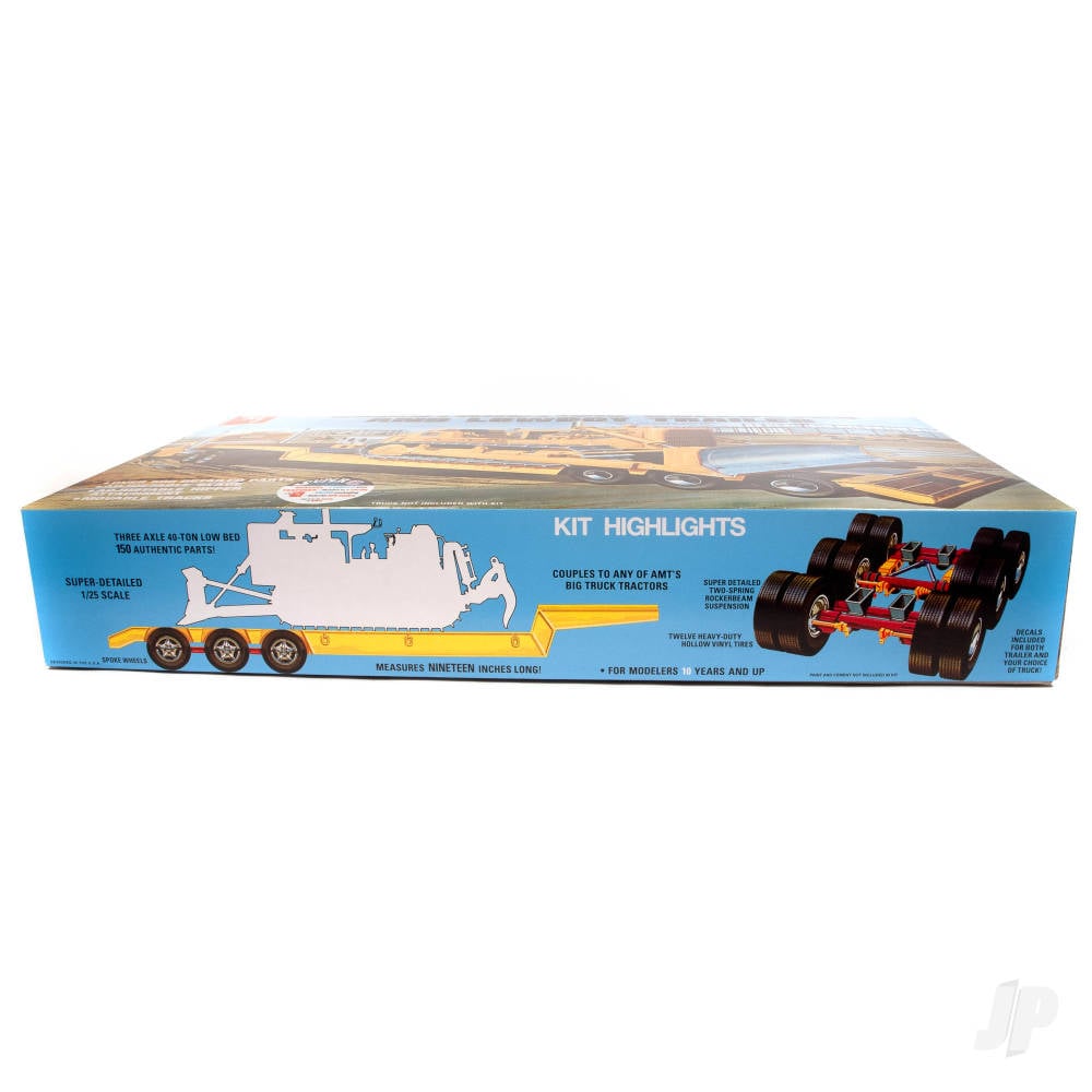 Lowboy Trailer & Bulldozer Combo-6
