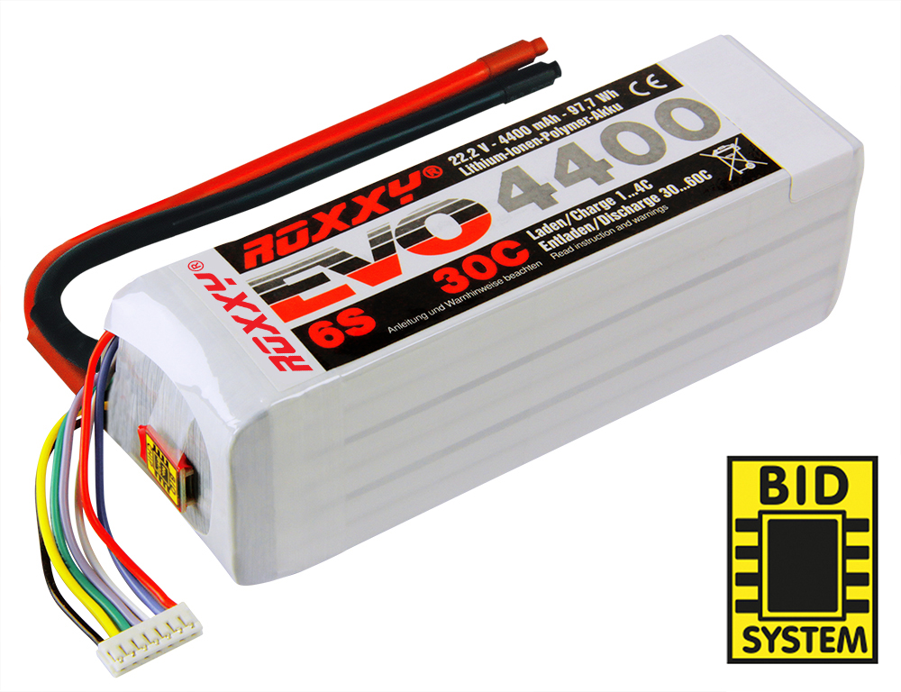 LiPo ROXXY Evo 6-4400 30C