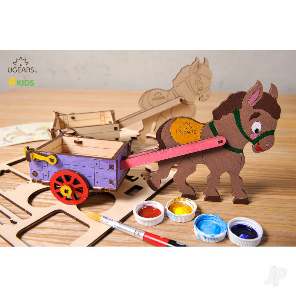 3D Colouring Model Donkey-5
