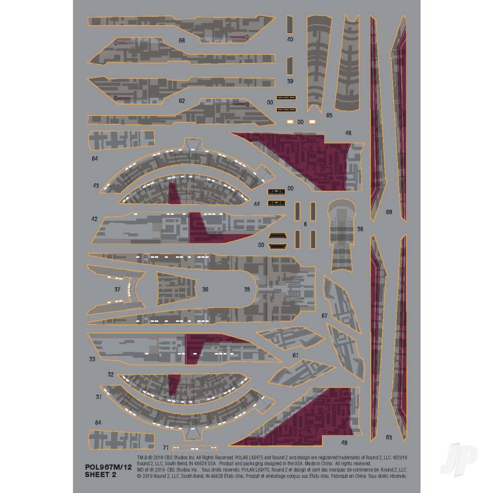 Star Trek USS Shenzhou (Snap) 2T-11
