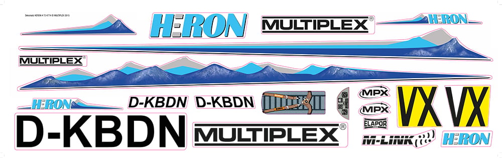 Decal Heron 724744