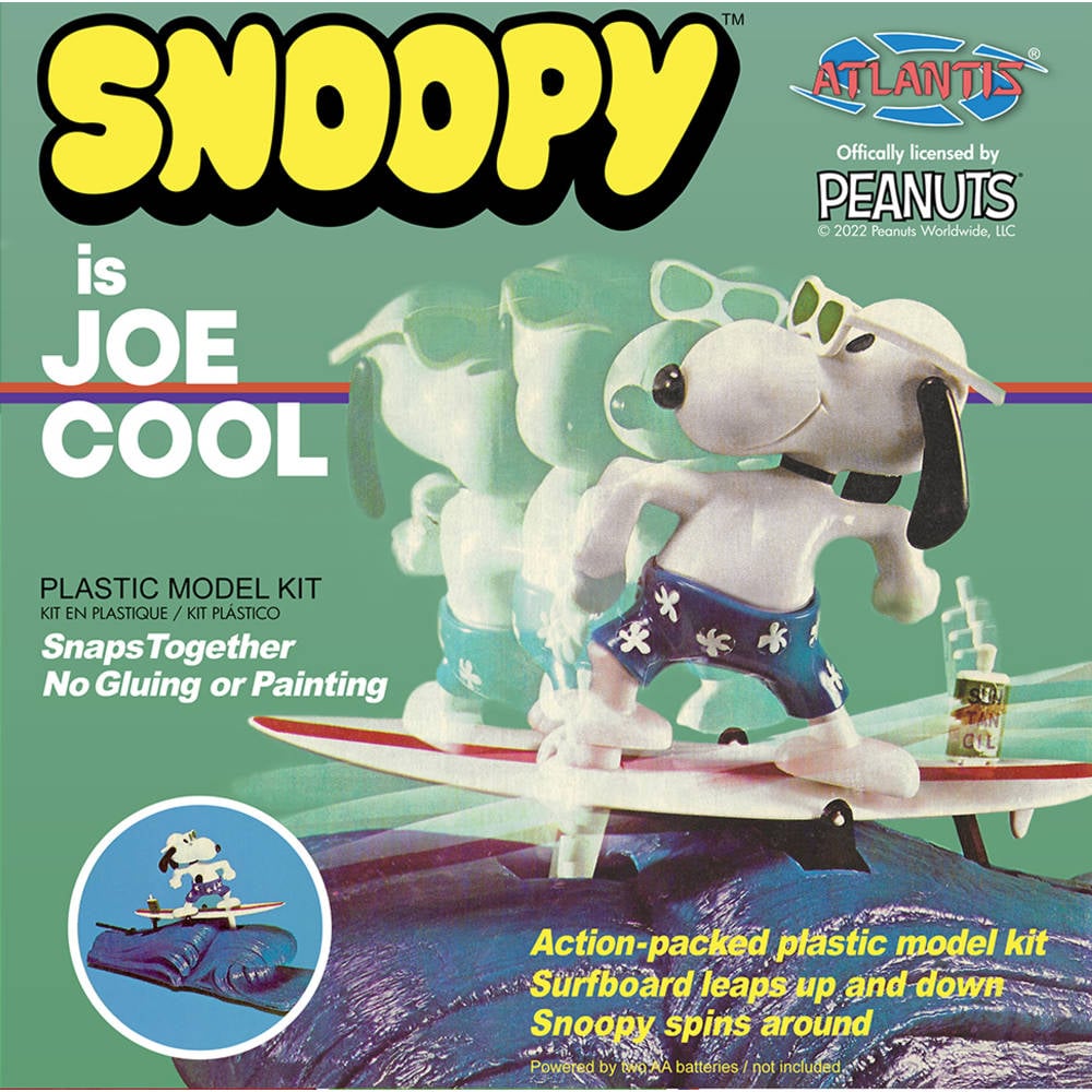 Snoopy Joe Cool Surfing