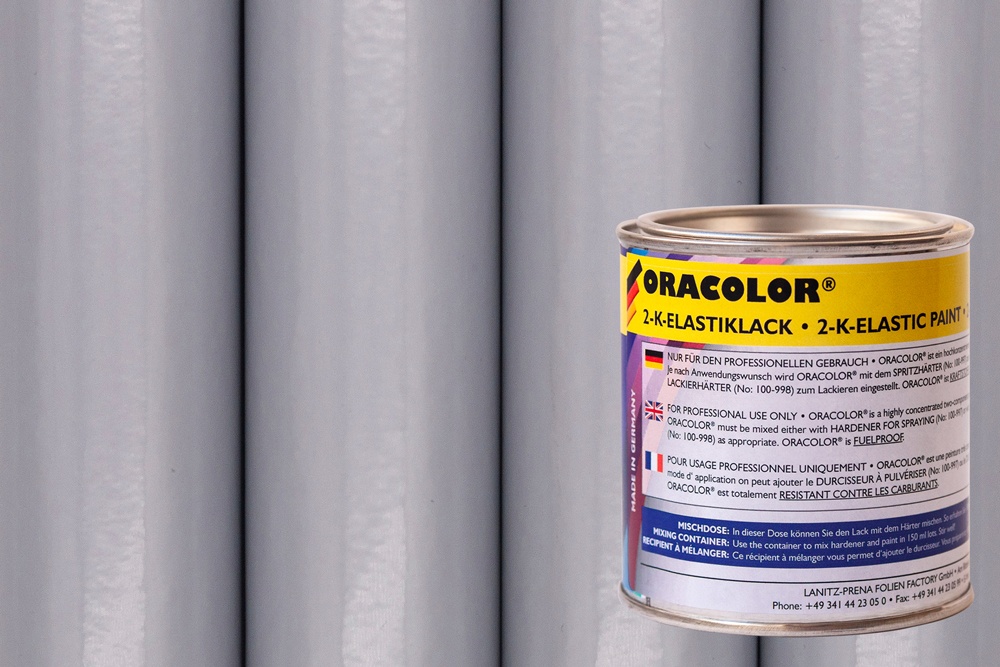 ORACOLOR 2-K-elastic varnish - 100 ml | ORATEX light grey