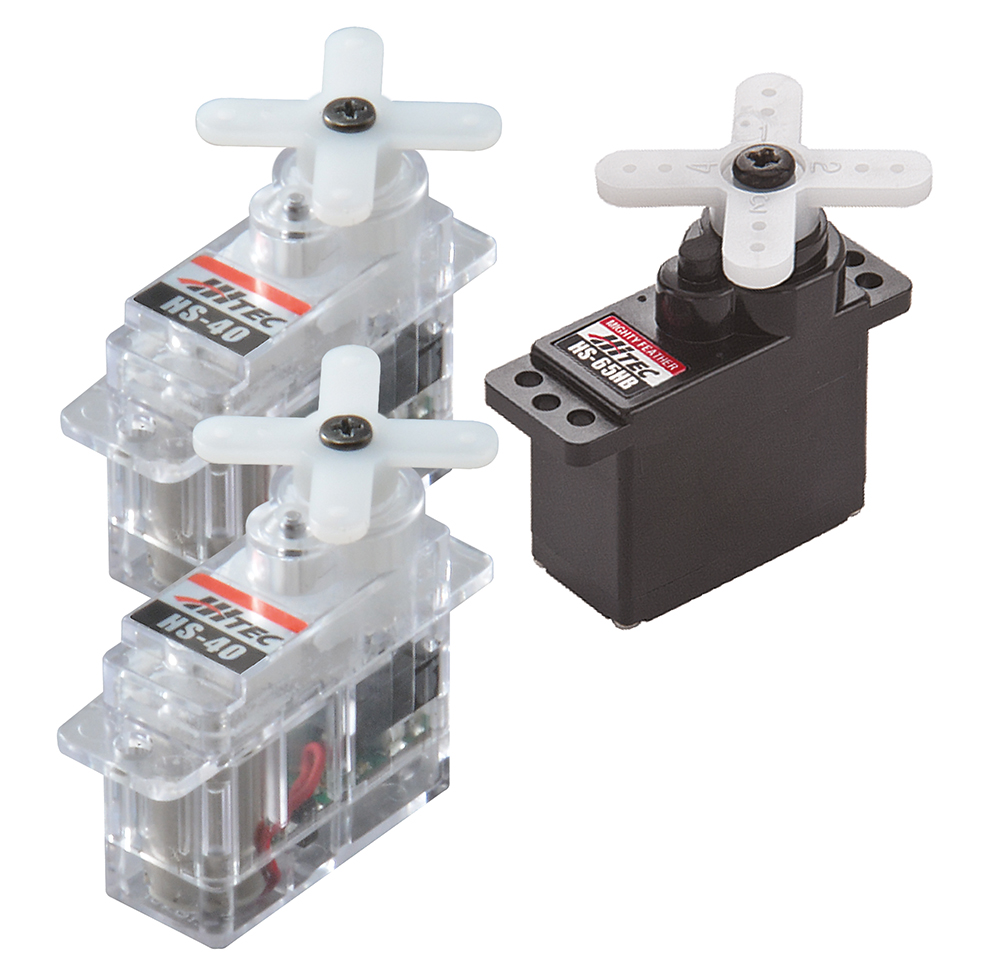Indoor Servo Set 2xHS-40 & 1xHS-65HB