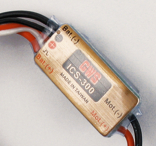 ICS-300 Speed Controller (15A) 5-8 Cells BEC-2