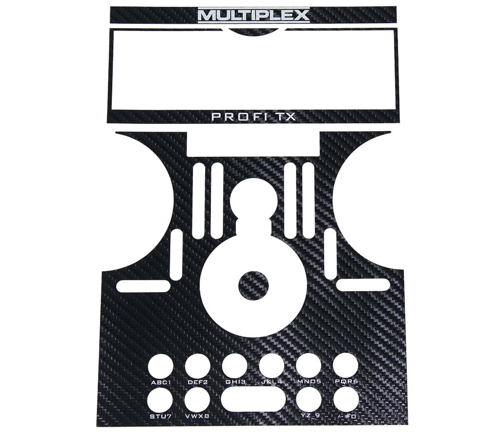 Decal Set PROFI TX Carbon 724407