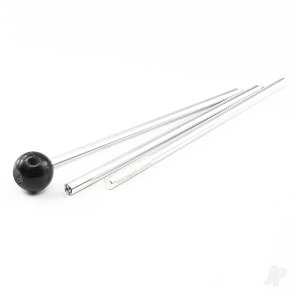 3/8x30in (76cm) Round Aluminium Mahl stick (Bagged)-4