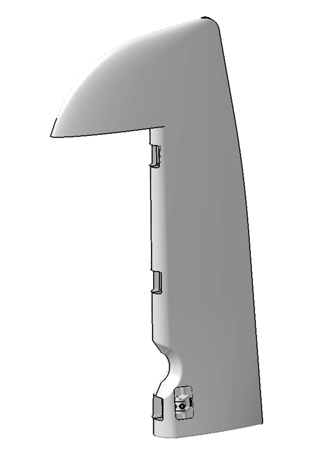 Rudder FUNRAY w/o decal