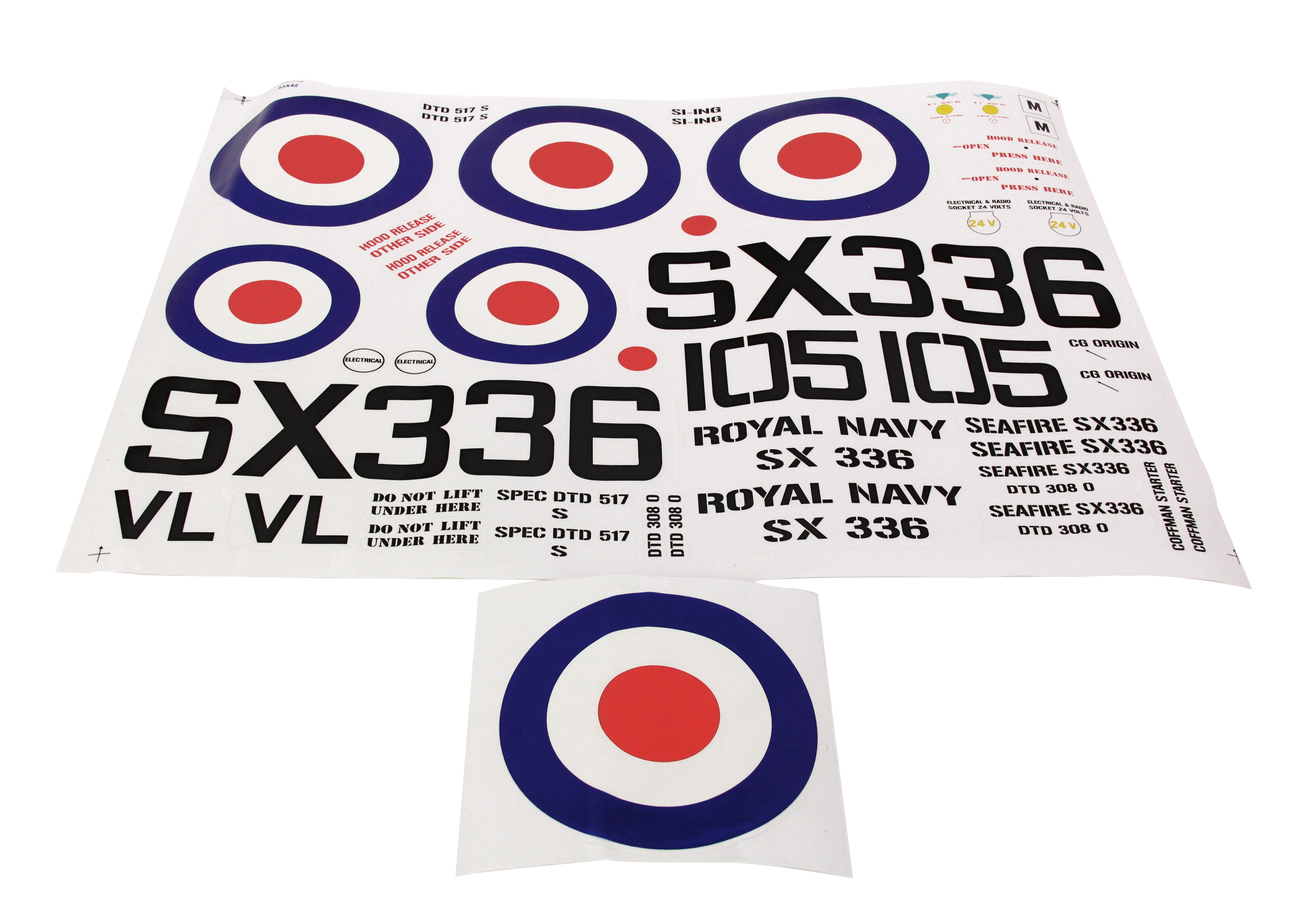 Seafire Decal Set (for SEA-116)