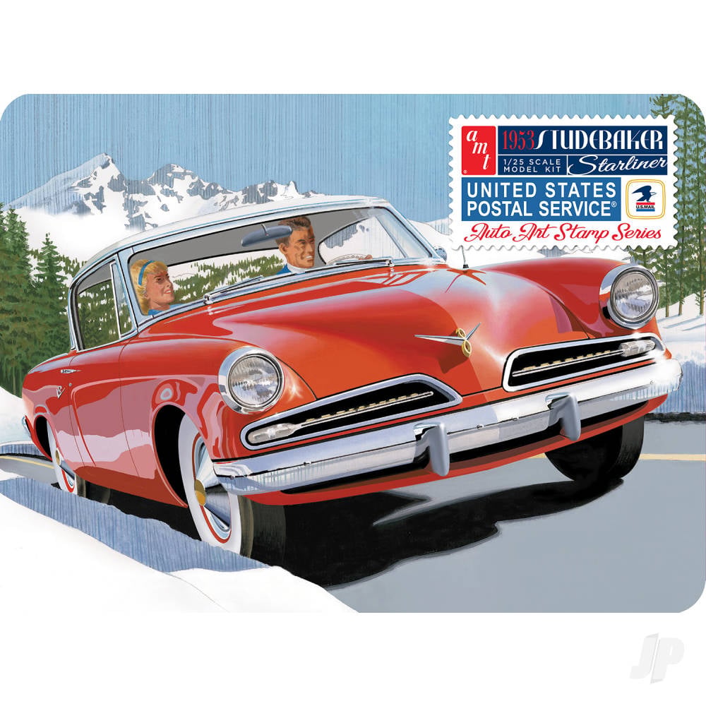 1953 Studebaker Starliner - USPS with Collectible Tin (Previously AMT1212)-2