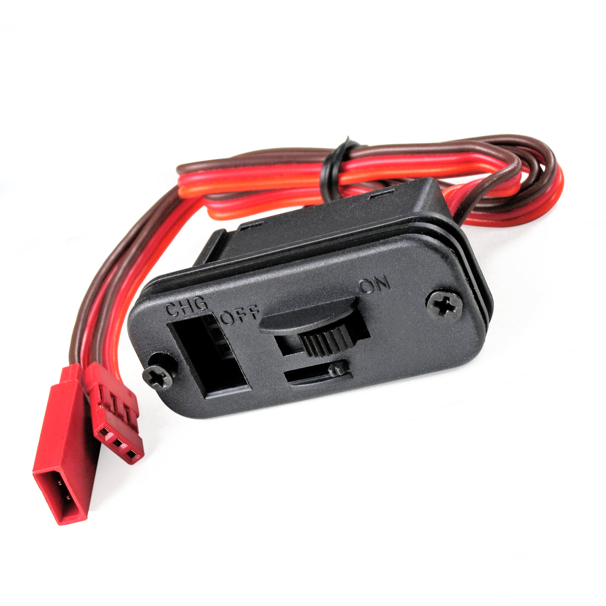 JR Switch Harness + Fuselage Charge Mount Plate