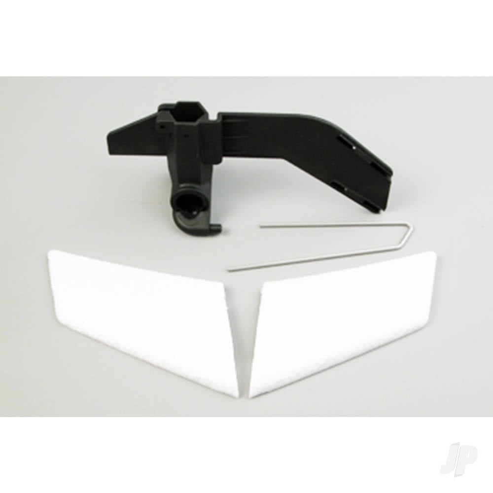 Tail rotor gear box with foam parts FunCopter
