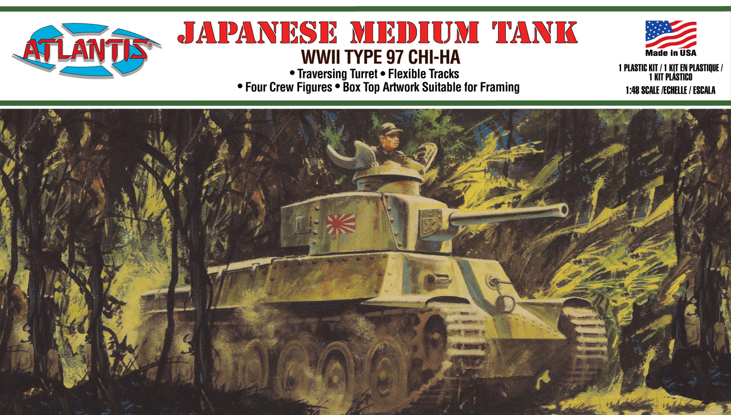 1:48 Japanese Chi-Ha Type 97 Medium Tank