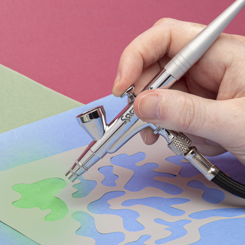 Precison Top Feed Airbrush Kit-6