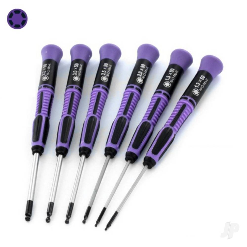 PSD1607 6pc Ball Point Driver Set